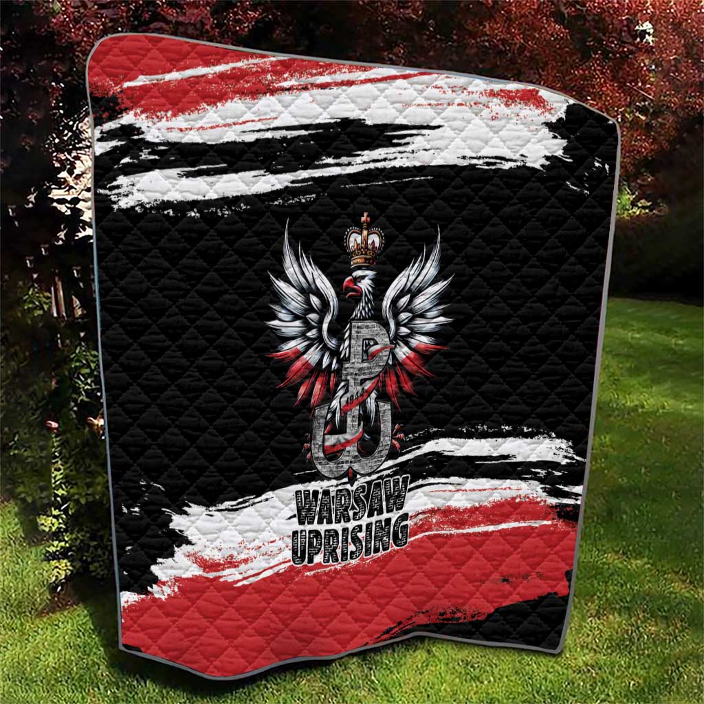 Warsaw Uprising 1944 Quilt Polska Walczy Kotwica