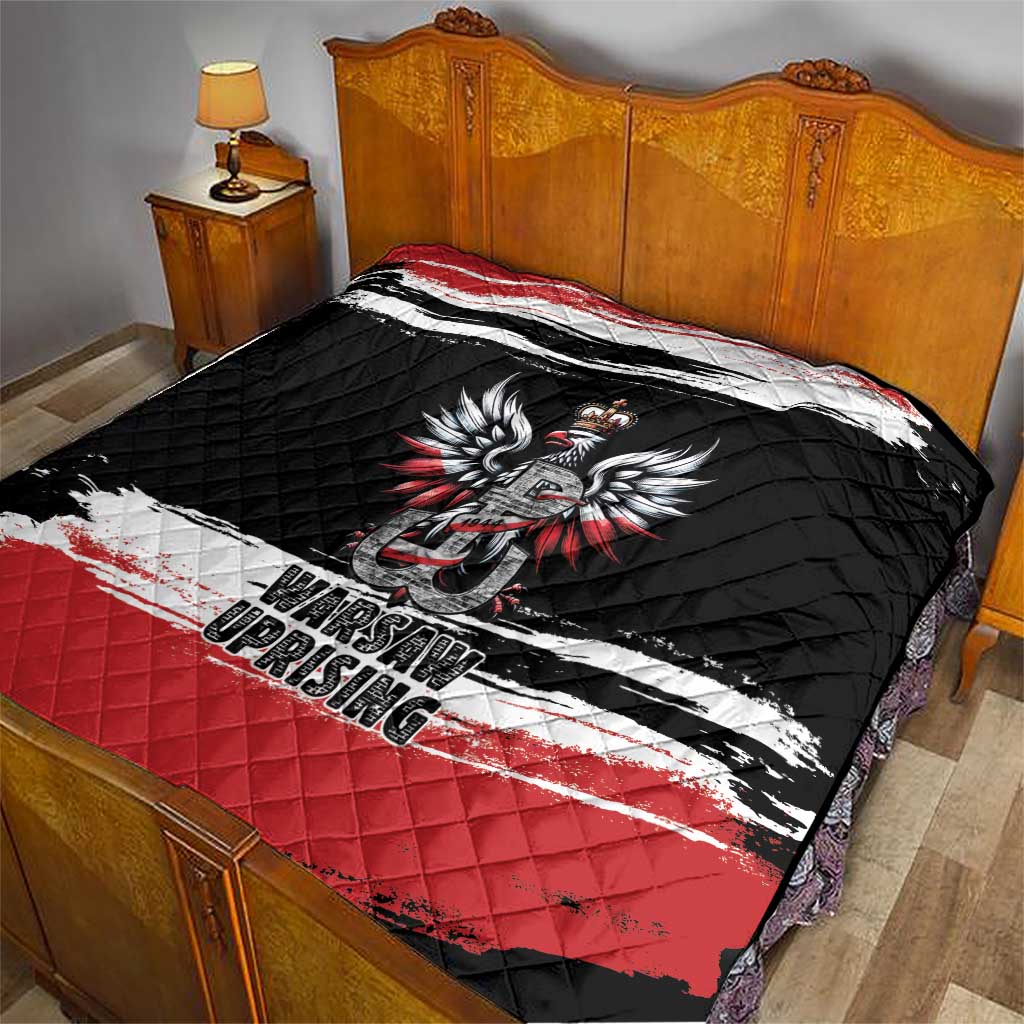 Warsaw Uprising 1944 Quilt Polska Walczy Kotwica
