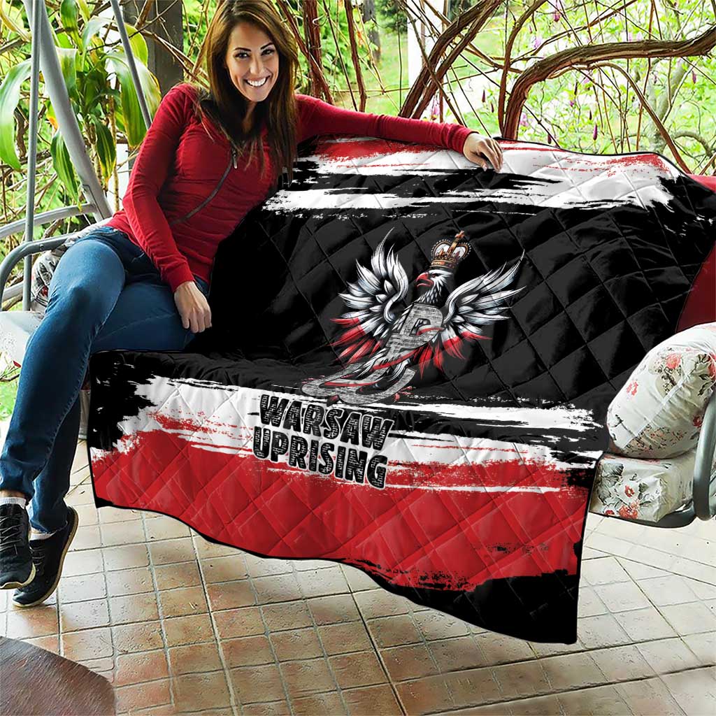 Warsaw Uprising 1944 Quilt Polska Walczy Kotwica