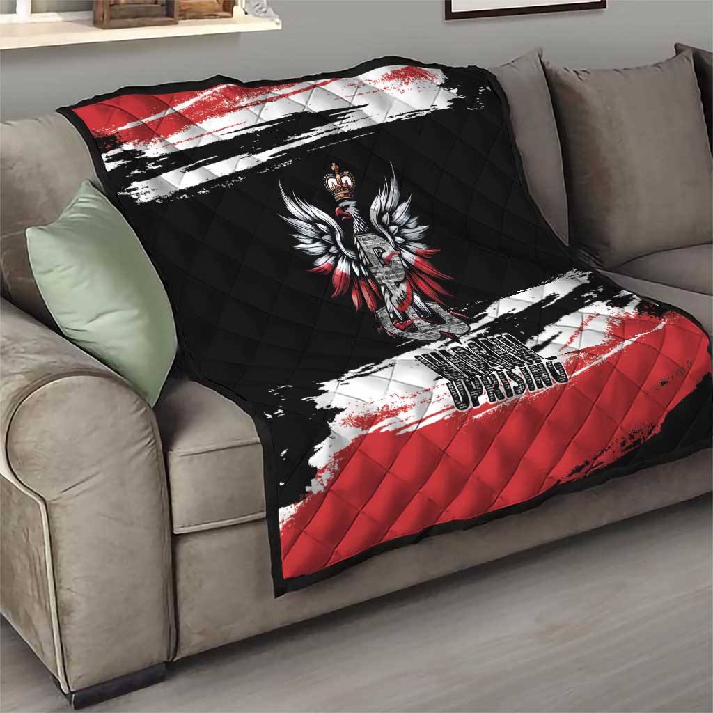 Warsaw Uprising 1944 Quilt Polska Walczy Kotwica