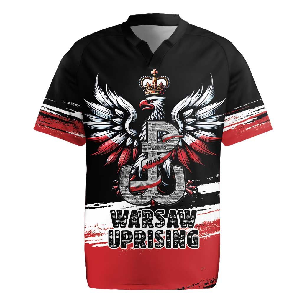Warsaw Uprising 1944 Rugby Jersey Polska Walczy Kotwica