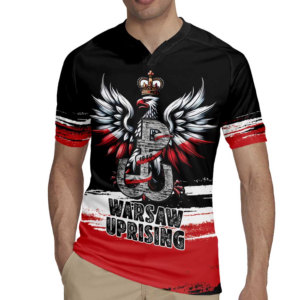 Warsaw Uprising 1944 Rugby Jersey Polska Walczy Kotwica