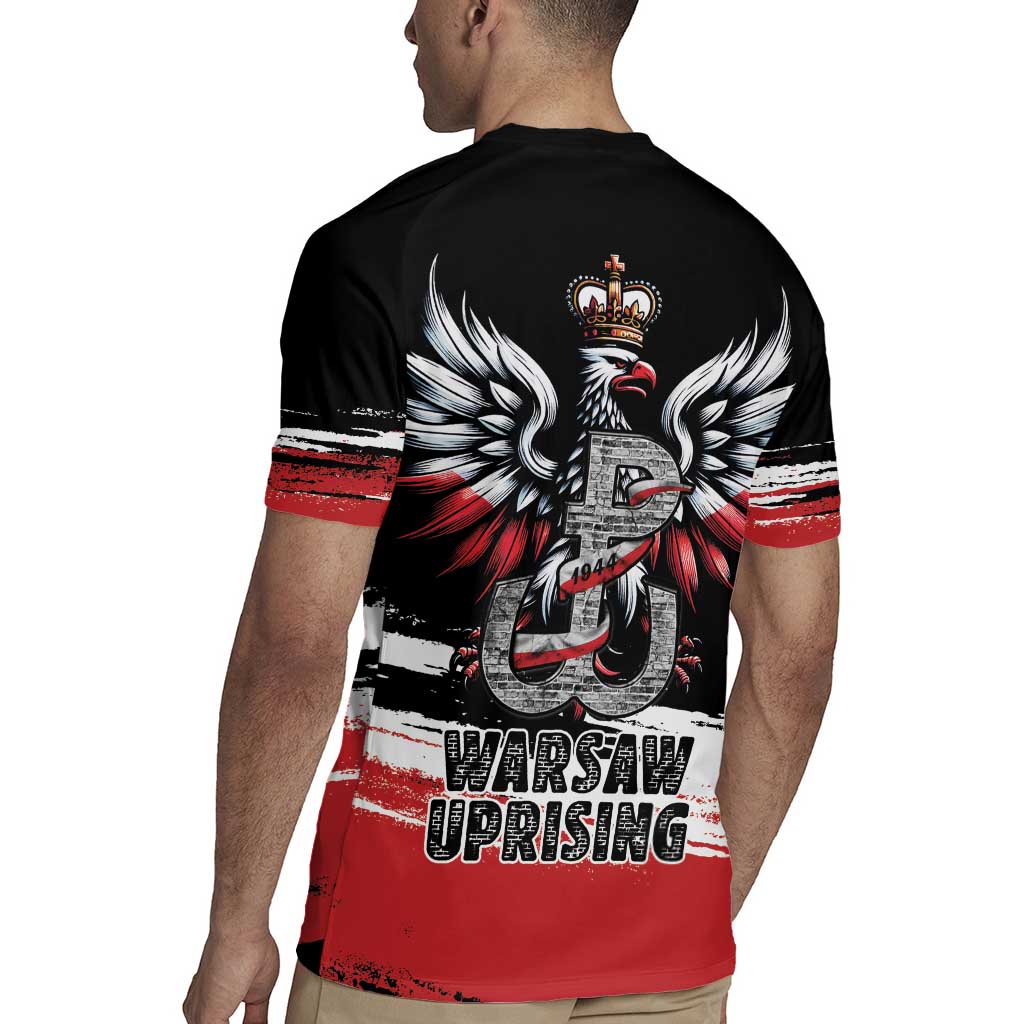 Warsaw Uprising 1944 Rugby Jersey Polska Walczy Kotwica