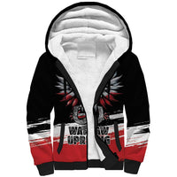Warsaw Uprising 1944 Sherpa Hoodie Polska Walczy Kotwica
