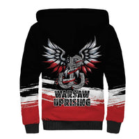 Warsaw Uprising 1944 Sherpa Hoodie Polska Walczy Kotwica