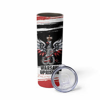 Warsaw Uprising 1944 Skinny Tumbler Polska Walczy Kotwica