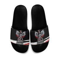 Warsaw Uprising 1944 Slide Sandals Polska Walczy Kotwica