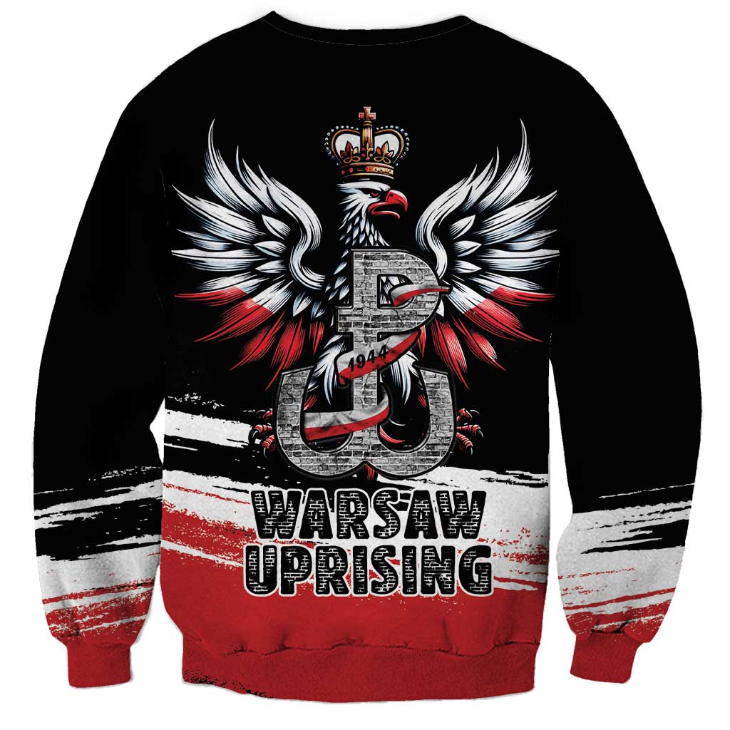 Warsaw Uprising 1944 Sweatshirt Polska Walczy Kotwica