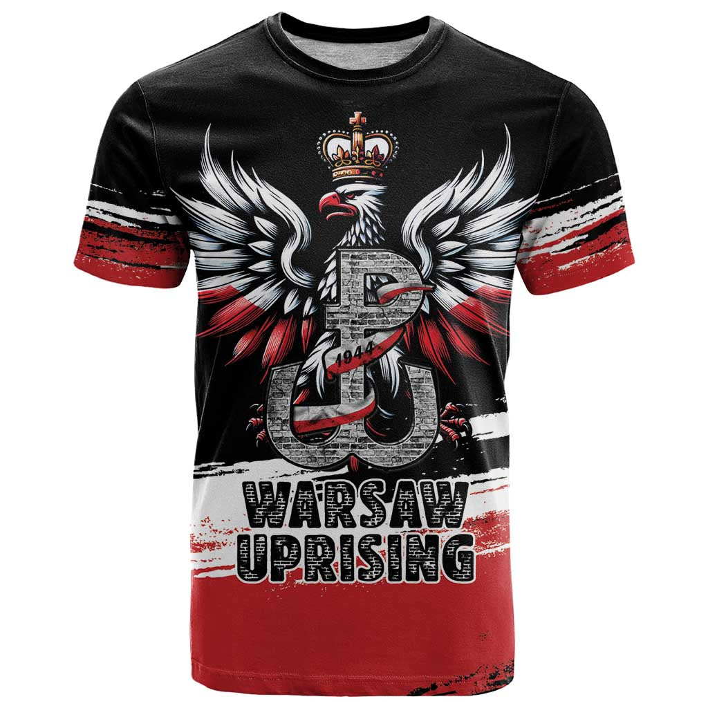 Warsaw Uprising 1944 T Shirt Polska Walczy Kotwica