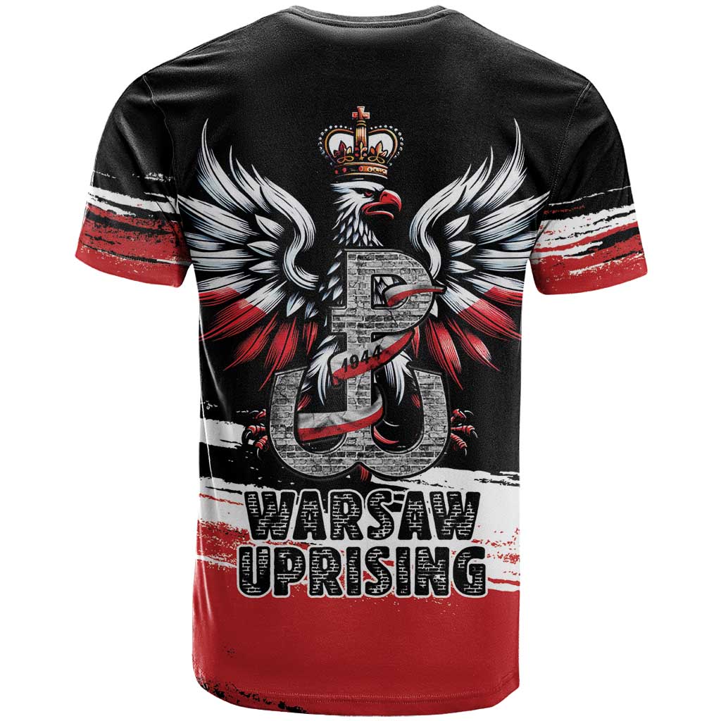 Warsaw Uprising 1944 T Shirt Polska Walczy Kotwica