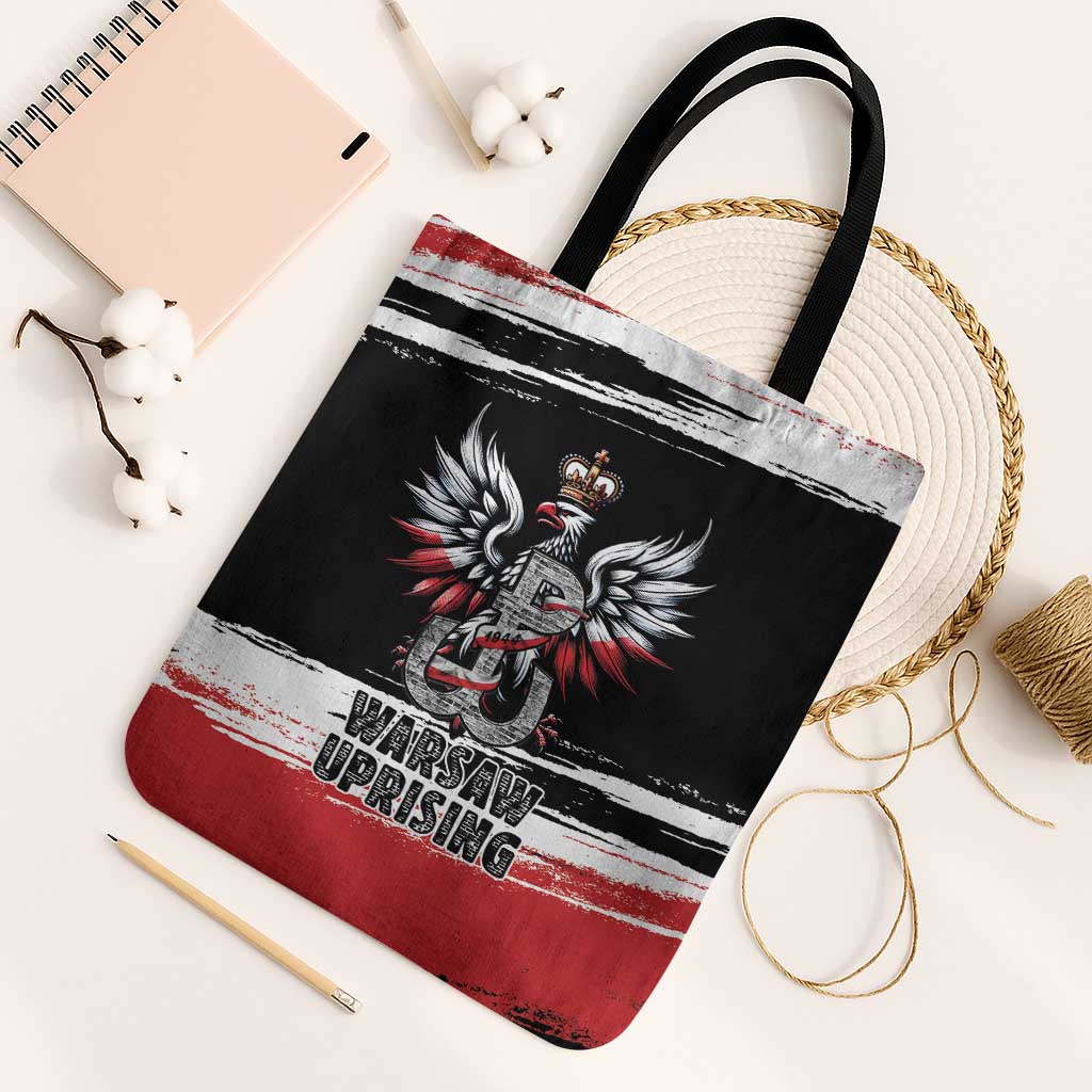 Warsaw Uprising 1944 Tote Bag Polska Walczy Kotwica