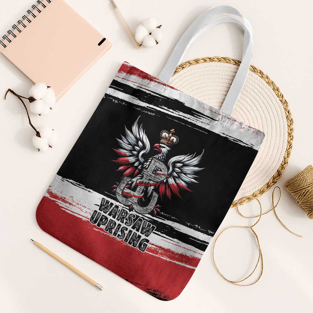Warsaw Uprising 1944 Tote Bag Polska Walczy Kotwica