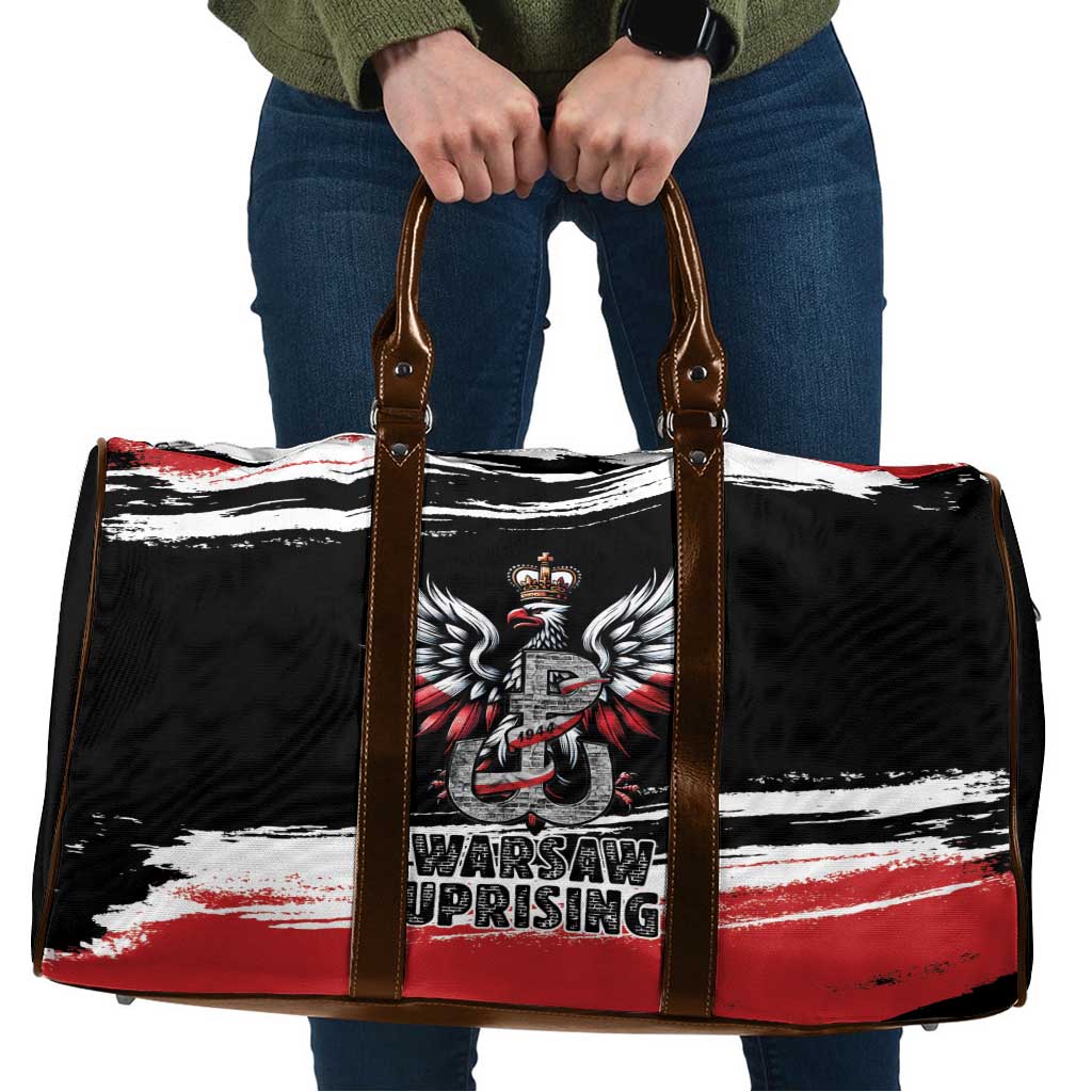 Warsaw Uprising 1944 Travel Bag Polska Walczy Kotwica
