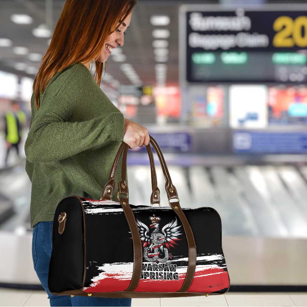 Warsaw Uprising 1944 Travel Bag Polska Walczy Kotwica