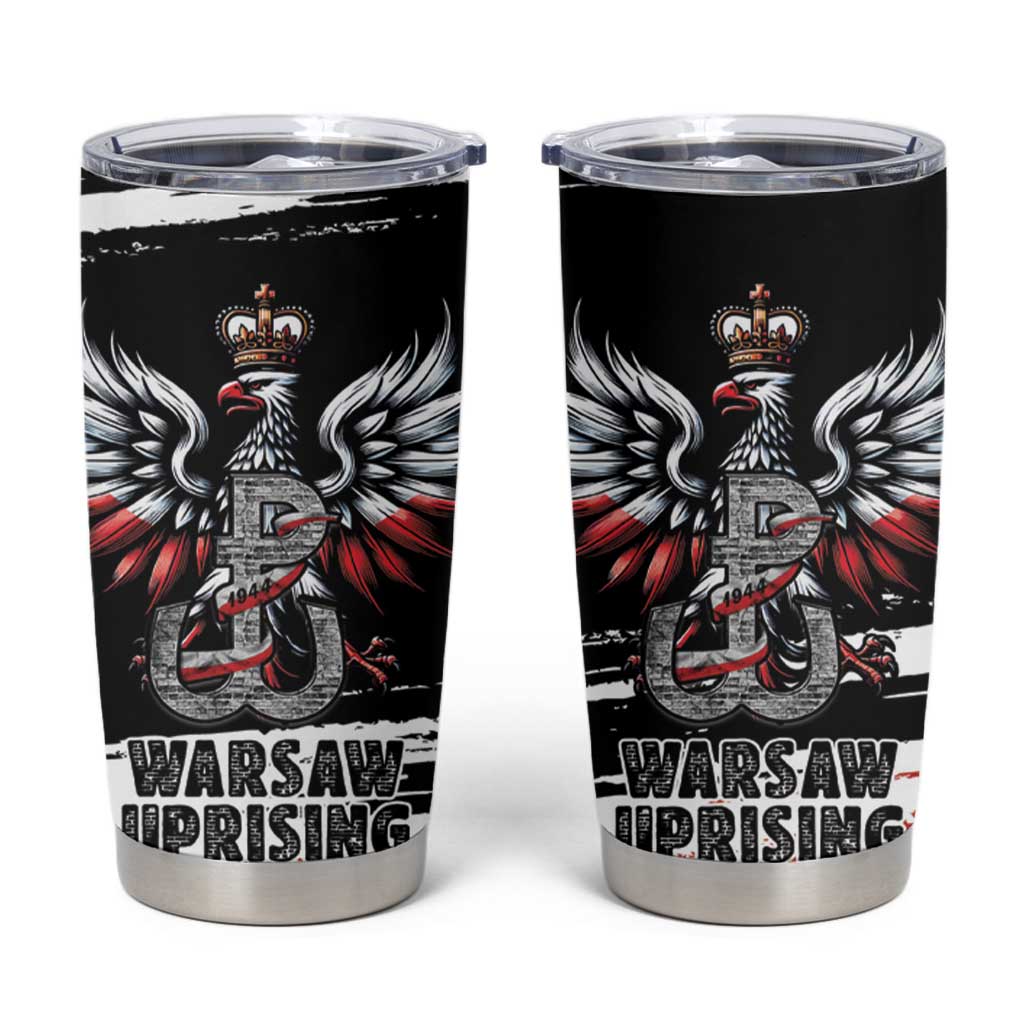 Warsaw Uprising 1944 Tumbler Cup Polska Walczy Kotwica