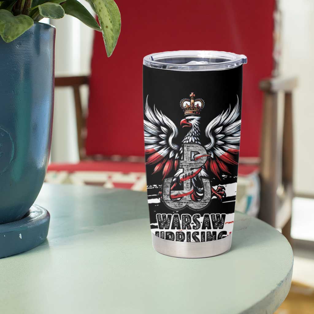 Warsaw Uprising 1944 Tumbler Cup Polska Walczy Kotwica