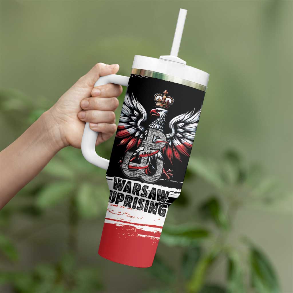 Warsaw Uprising 1944 Tumbler With Handle Polska Walczy Kotwica