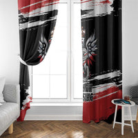Warsaw Uprising 1944 Window Curtain Polska Walczy Kotwica