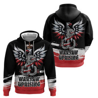Warsaw Uprising 1944 Zip Hoodie Polska Walczy Kotwica