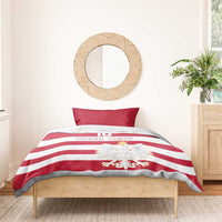 Custom Poland Rugby Bedding Set Biało-czerwoni Go Champion