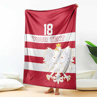 Custom Poland Rugby Blanket Biało-czerwoni Go Champion