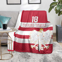 Custom Poland Rugby Blanket Biało-czerwoni Go Champion