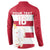 Custom Poland Rugby Button Sweatshirt Biało-czerwoni Go Champion