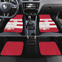 Custom Poland Rugby Car Mats Biało-czerwoni Go Champion