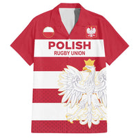 Custom Poland Rugby Family Matching Long Sleeve Bodycon Dress and Hawaiian Shirt Biało-czerwoni Go Champion