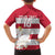 Custom Poland Rugby Family Matching Off Shoulder Maxi Dress and Hawaiian Shirt Biało-czerwoni Go Champion