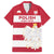 Custom Poland Rugby Family Matching Off Shoulder Maxi Dress and Hawaiian Shirt Biało-czerwoni Go Champion