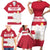 Custom Poland Rugby Family Matching Short Sleeve Bodycon Dress and Hawaiian Shirt Biało-czerwoni Go Champion