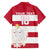 Custom Poland Rugby Family Matching Summer Maxi Dress and Hawaiian Shirt Biało-czerwoni Go Champion