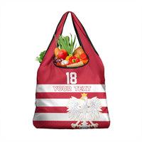 Custom Poland Rugby Grocery Bag Biało-czerwoni Go Champion