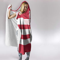 Custom Poland Rugby Hooded Blanket Biało-czerwoni Go Champion