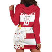 Custom Poland Rugby Hoodie Dress Biało-czerwoni Go Champion