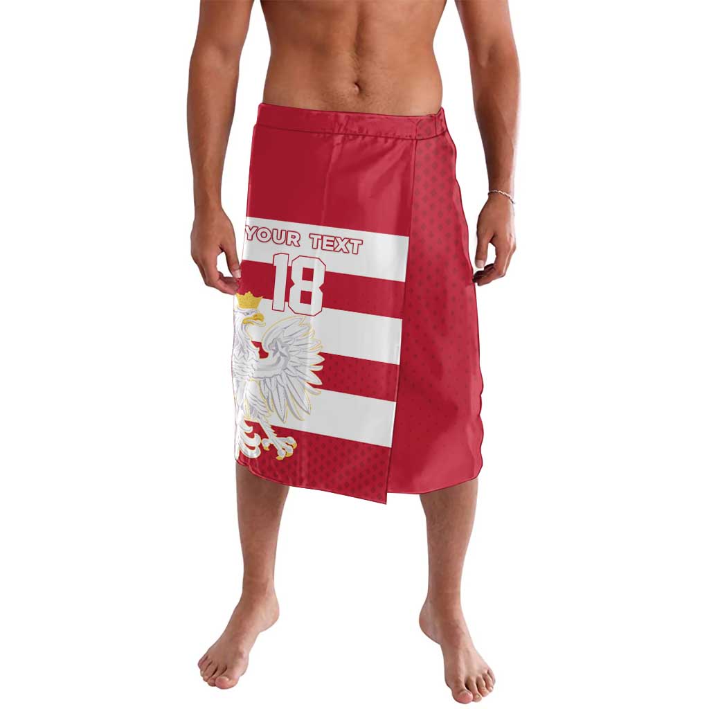 Custom Poland Rugby Lavalava Biało-czerwoni Go Champion