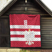 Custom Poland Rugby Quilt Biało-czerwoni Go Champion
