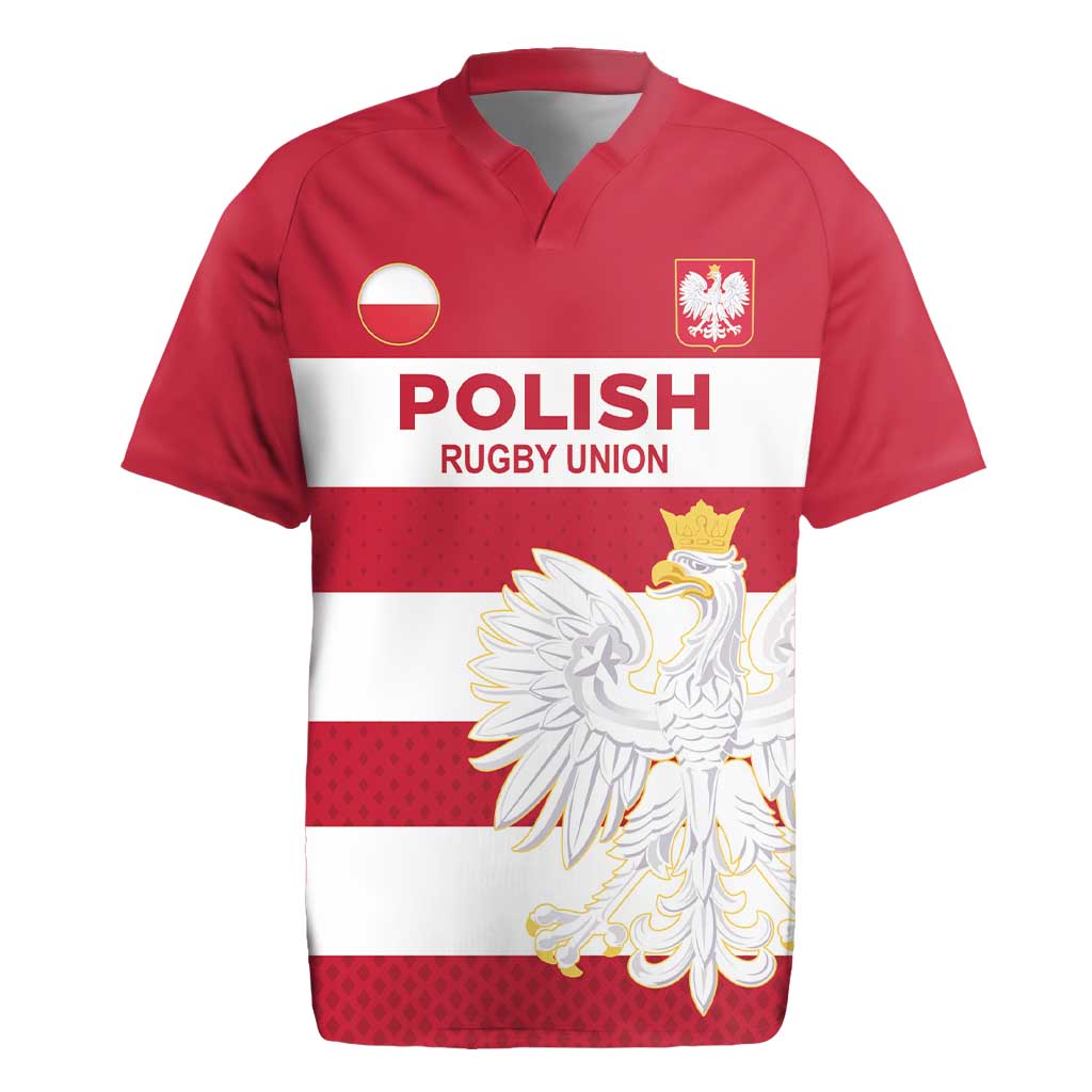 Custom Poland Rugby Rugby Jersey Biało-czerwoni Go Champion