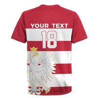 Custom Poland Rugby Rugby Jersey Biało-czerwoni Go Champion