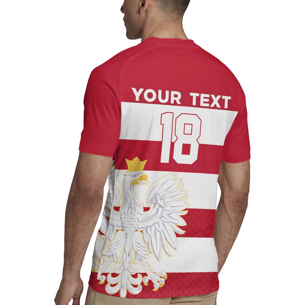 Custom Poland Rugby Rugby Jersey Biało-czerwoni Go Champion