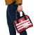 Custom Poland Rugby Shoulder Handbag Biało-czerwoni Go Champion