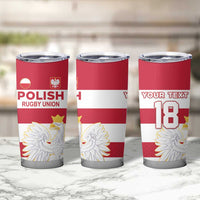 Custom Poland Rugby Tumbler Cup Biało-czerwoni Go Champion