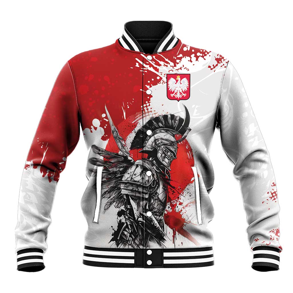 Polish Winged Hussar Baseball Jacket Grunge Style