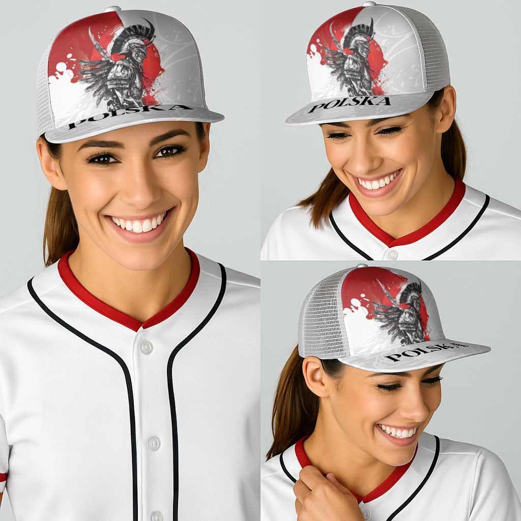Polish Winged Hussar Baseball Net Cap Grunge Style - Wonder Print Shop