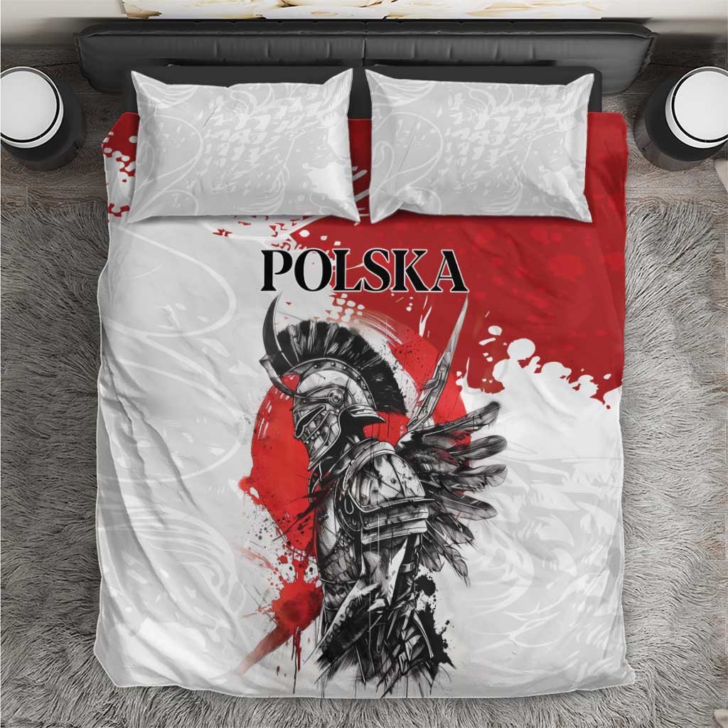 Polish Winged Hussar Bedding Set Grunge Style