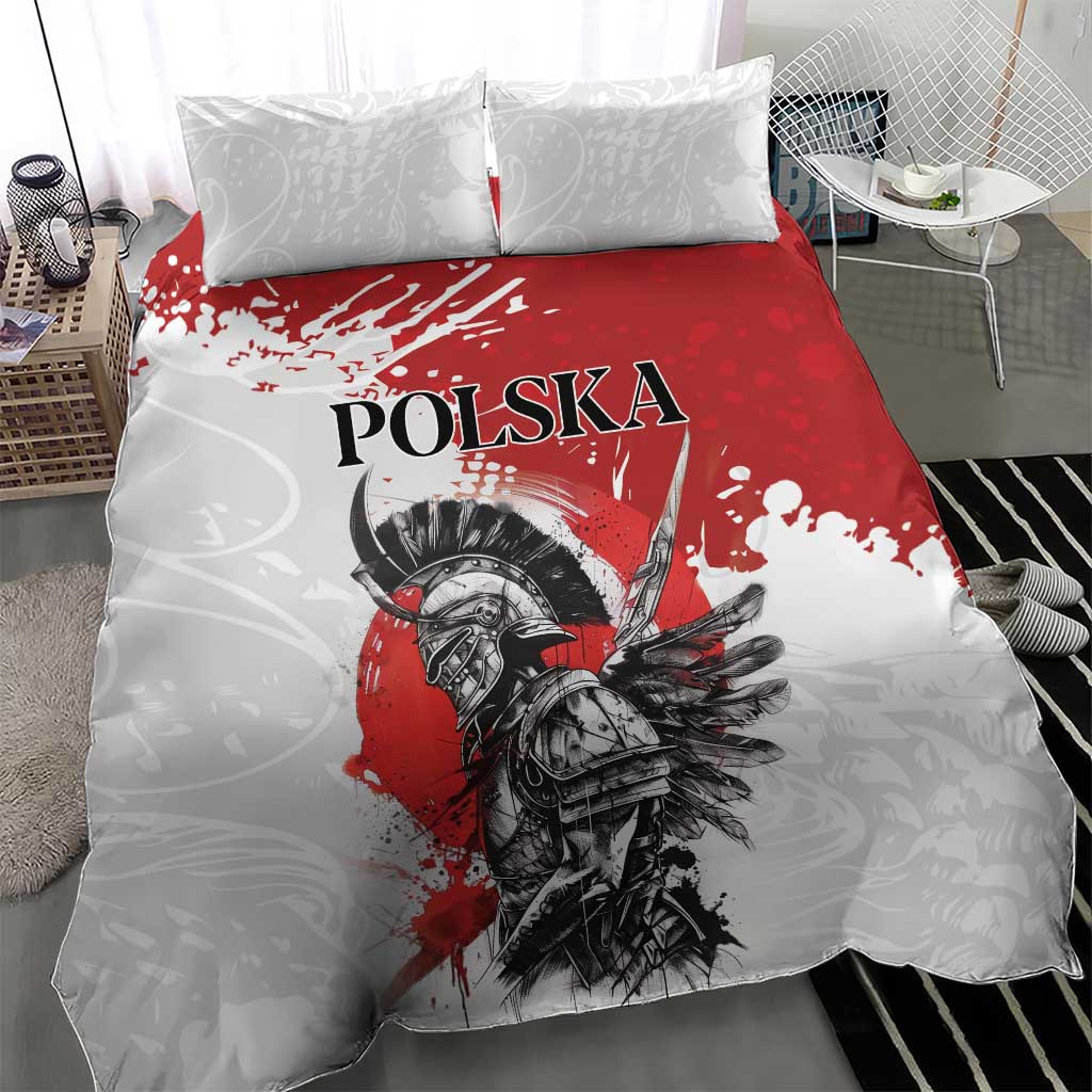 Polish Winged Hussar Bedding Set Grunge Style