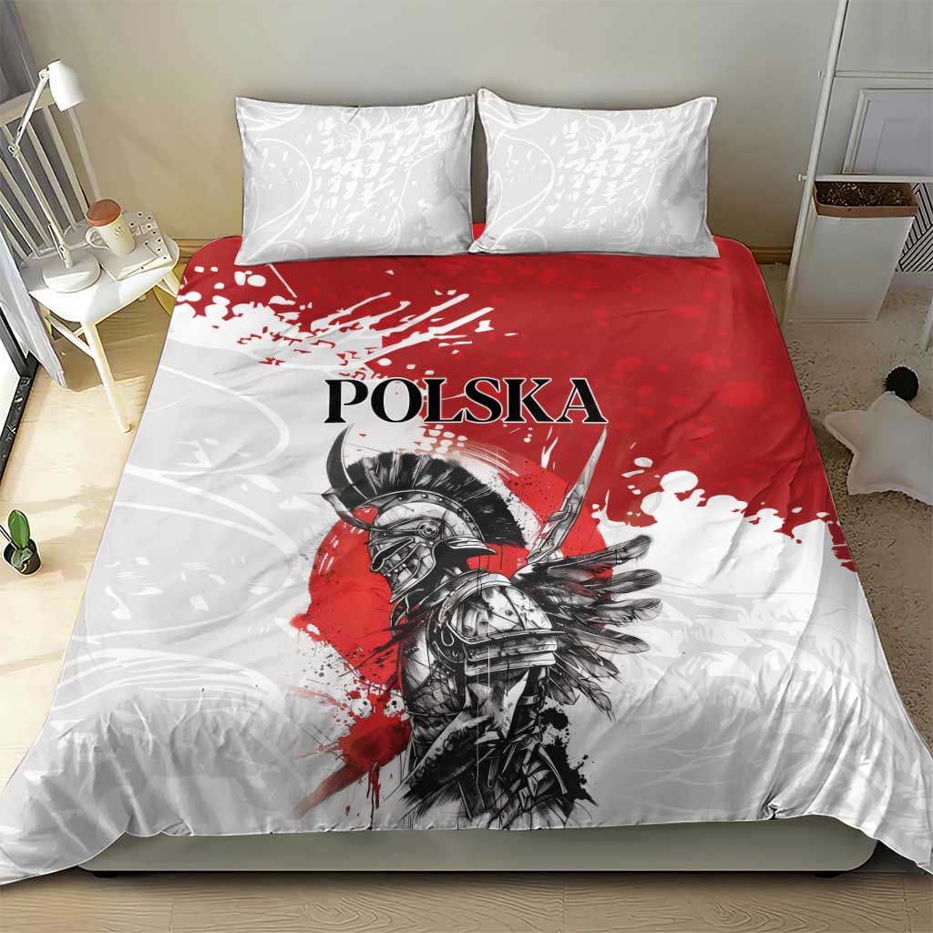 Polish Winged Hussar Bedding Set Grunge Style