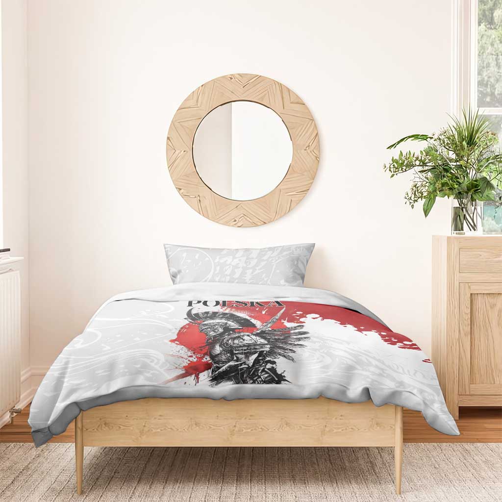 Polish Winged Hussar Bedding Set Grunge Style
