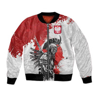 Polish Winged Hussar Bomber Jacket Grunge Style